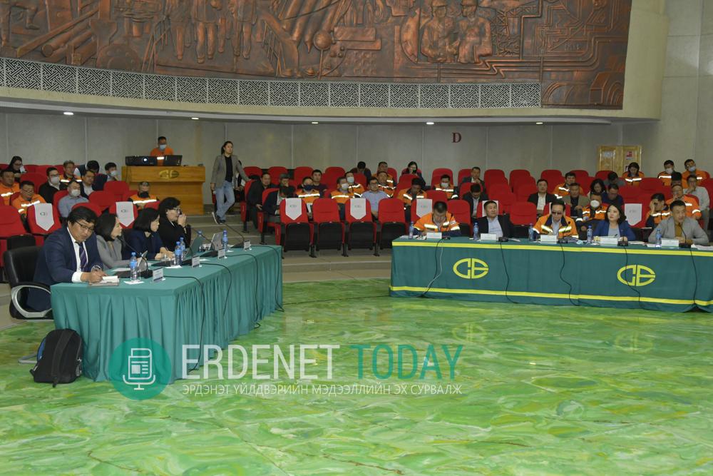 Эрдэнэт үйлдвэрийн удирдлагууд 2022-2026 оны стратеги төлөвлөгөөний төслийг хэлэлцлээ
