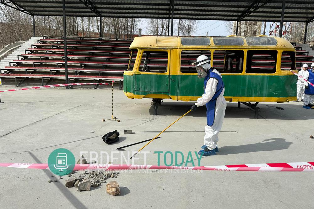 Цацрагийн болзошгүй ослын иж бүрэн дадлага сургууль боллоо