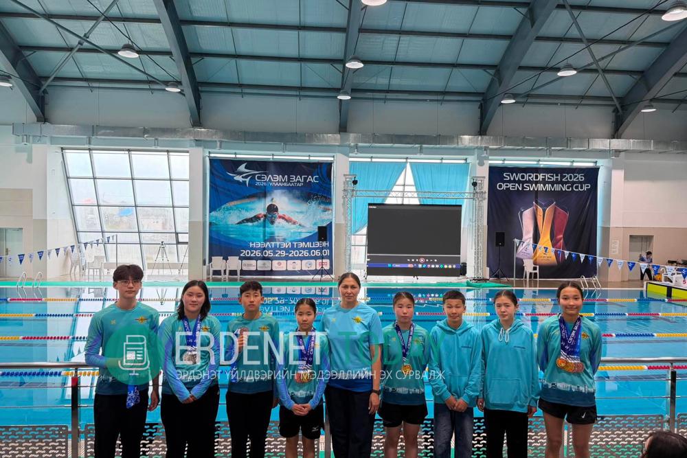 Олон Улсын "Open Swimming Cup 2026" тэмцээнд "Хангарди" клуб амжилттай оролцлоо