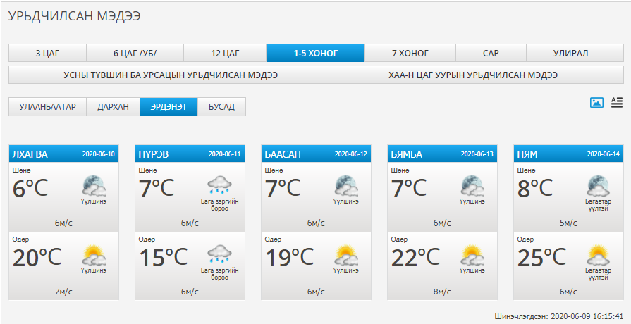 Өнөөдөр 06 дугаар сарын 10